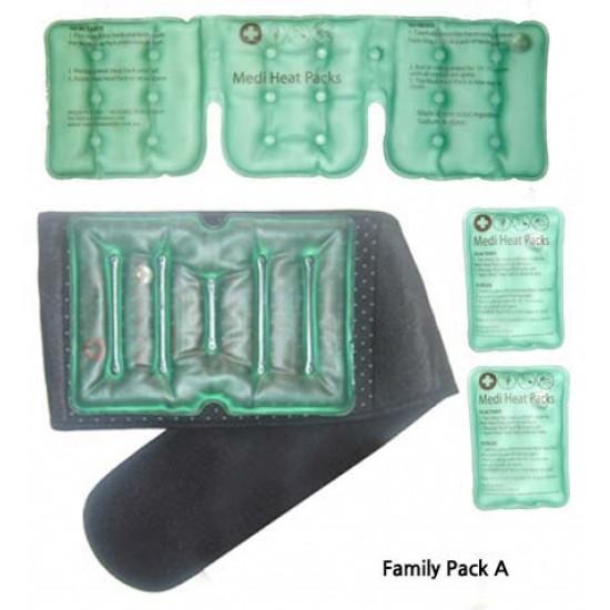 Family Package A2sml-Instant Heat Pack-Reusable Hot Packs